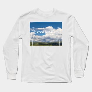 Cool Beans Clouds Long Sleeve T-Shirt